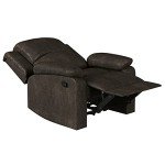 Brown Drew Recliner for Your Mancave Relaxation
