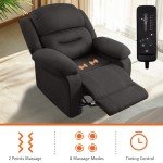 Jocisland Manual Recliner Chair for Ultimate Comfort
