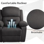 Jocisland Manual Recliner Chair for Ultimate Comfort