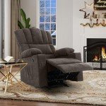 YITAHOME Massage Glider Recliner Chair with USB