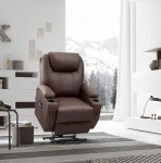 Comfortable Reclining Lift Chair with Massage & Cup Holders