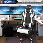 Stylish Ergonomic Gaming Chair with Lumbar Support