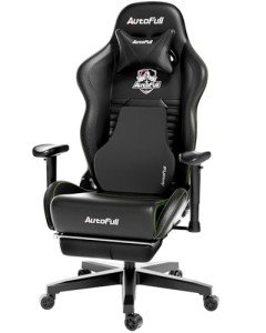 AutoFull Racing Style Gaming Chair with Footrest