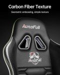 AutoFull Racing Style Gaming Chair with Footrest