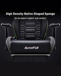 AutoFull Racing Style Gaming Chair with Footrest