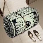 Funky $100 Bill Money Area Rug