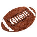 Football Themed Non-Slip Rug for Mancaves