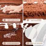 Football Themed Non-Slip Rug for Mancaves