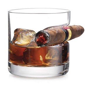 Godinger Cigar Rest Whiskey Glass Set