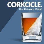 Corkcicle Whiskey Wedge Glass with Silicone Mold