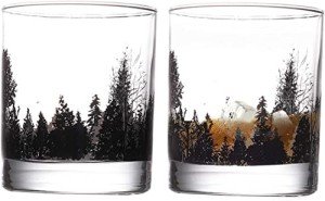2-Pack Lead-Free Whiskey Glasses for Bourbon & Cocktails