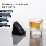 Corkcicle Whiskey Wedge Glass with Silicone Mold