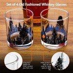 2-Pack Lead-Free Whiskey Glasses for Bourbon & Cocktails