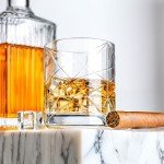 Set of 6 Vintage Whiskey Glasses in Gift Box