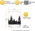 2-Pack Lead-Free Whiskey Glasses for Bourbon & Cocktails