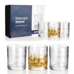 Set of 6 Vintage Whiskey Glasses in Gift Box
