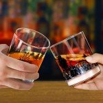 2-Pack Lead-Free Whiskey Glasses for Bourbon & Cocktails
