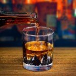 2-Pack Lead-Free Whiskey Glasses for Bourbon & Cocktails