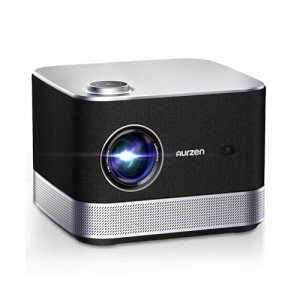 AURZEN BOOM 3 Smart 4K Projector for Your Mancave