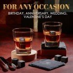Royal Reserve Whiskey Stones Gift Set for Men
