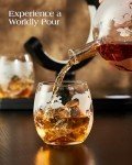 Cool Globe Whiskey Decanter Set with LED Lights