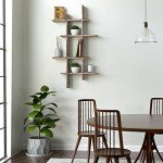 Rustic Wall-Mount Cube Shelves - Set of 2