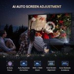 AURZEN BOOM 3 Smart 4K Projector for Your Mancave