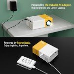 PVO Mini Portable Projector for Outdoor Fun