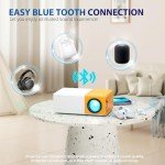 PVO Mini Portable Projector for Outdoor Fun