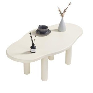 Cloud Shaped Coffee Table for Mancave Style