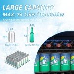 Erivess 76 Can Beverage Cooler for Mancave