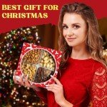 Holiday Mixed Nuts Gift Basket for Mancave Snacks