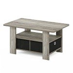 Furinno Andrey Coffee Table with Bin Drawer