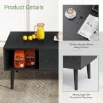 Modern Lift Top Coffee Table with Hidden Storage