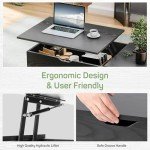 Modern Lift Top Coffee Table with Hidden Storage