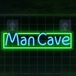 Dimmable LED Neon Man Cave Wall Sign