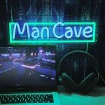 Dimmable LED Neon Man Cave Wall Sign
