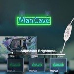 Dimmable LED Neon Man Cave Wall Sign