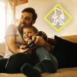 Sasquatch Neon Sign for Mancave & Home Decor