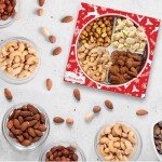 Holiday Mixed Nuts Gift Basket for Mancave Snacks