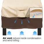 Heavy-Duty Waterproof Lounge Chair Covers - 2 Pack