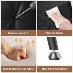 Modern Black Bar Stools Set of 2, 24.6