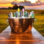 Rose Gold Insulated Ice Bucket for Parties