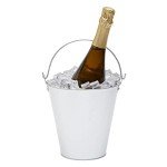 Juvale 6 Pack Large Galvanized Ice Buckets
