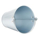 Juvale 6 Pack Large Galvanized Ice Buckets