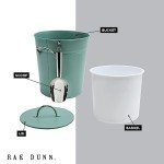 Rae Dunn 4 Qt Stainless Steel Ice Bucket