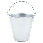 Juvale 6 Pack Large Galvanized Ice Buckets
