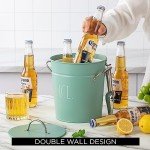 Rae Dunn 4 Qt Stainless Steel Ice Bucket