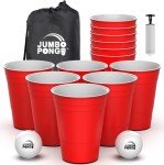 Giant Yard Pong Set for Outdoor Fun