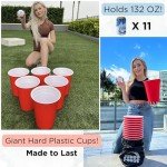 Giant Yard Pong Set for Outdoor Fun